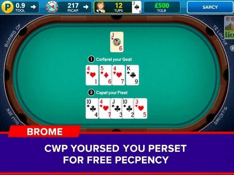 Pool Rummy Pro Main Game Screen Pool Rummy Pro Game Interface